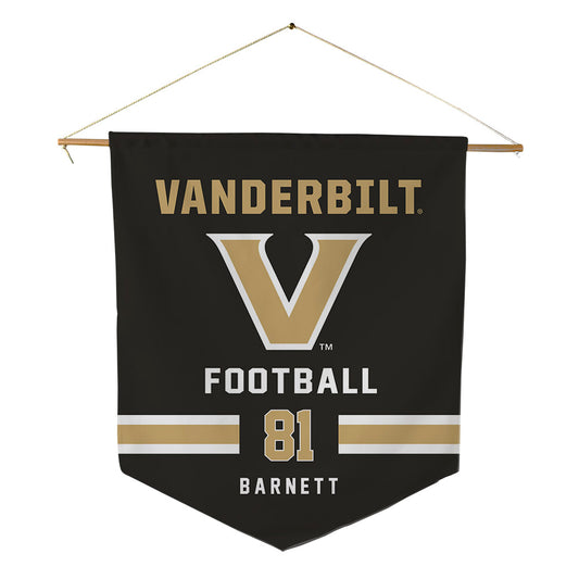 Vanderbilt - NCAA Football : Kayleb barnett - Pennant - 18" x 21"-0