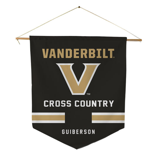 Vanderbilt - NCAA Women's Cross Country : Claire Guiberson - Pennant - 18" x 21"-0