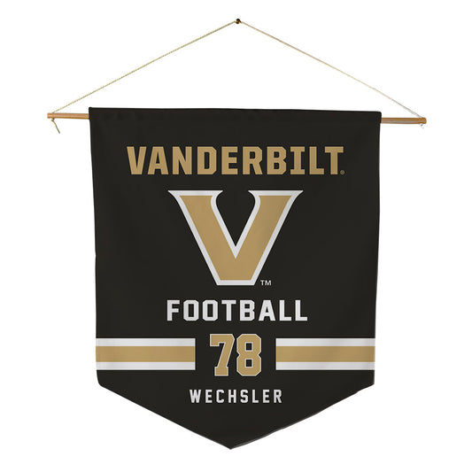 Vanderbilt - NCAA Football : Keegan Wechsler - Pennant - 18" x 21"-0