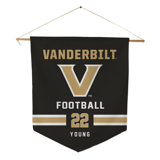 Vanderbilt - NCAA Football : Makhilyn Young - Pennant - 18" x 21"-0