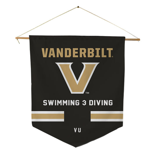 Vanderbilt - NCAA Women's Swimming & Diving : Amanda Vu - Pennant - 18" x 21"-0