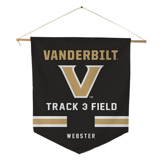 Vanderbilt - NCAA Women's Track & Field : Anaya Webster - Pennant - 18" x 21"-0