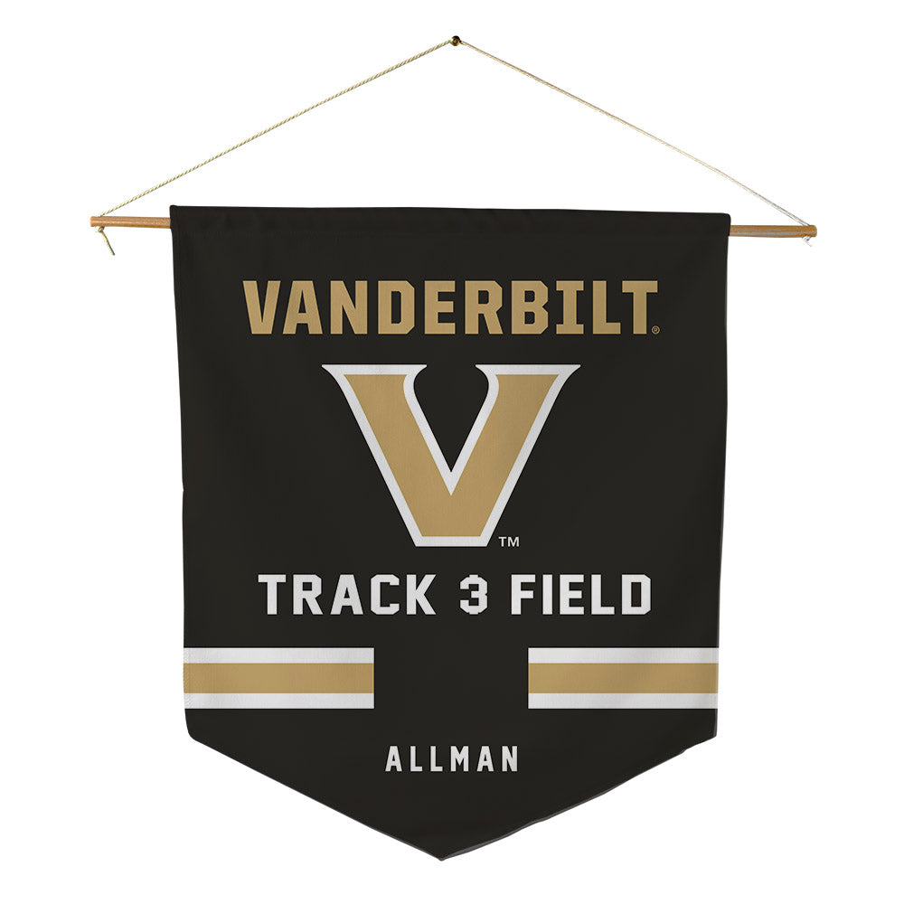 Vanderbilt - NCAA Women's Track & Field : Audrey Allman - Pennant - 18" x 21"-0