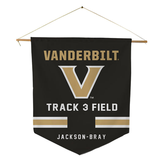 Vanderbilt - NCAA Women's Track & Field : London Jackson-Bray - Pennant - 18" x 21"-0