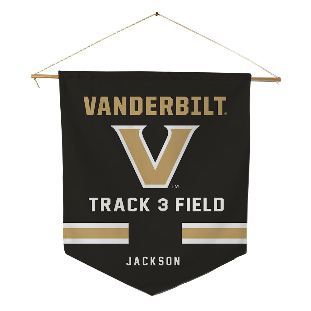 Vanderbilt - NCAA Women's Track & Field : Pryncess Jackson - Pennant - 18" x 21"-0