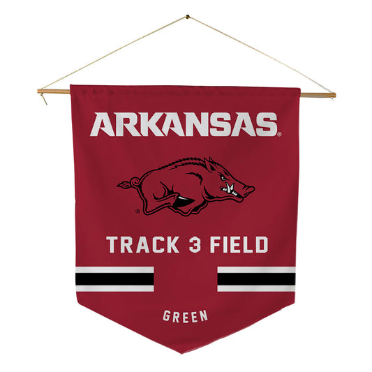 Arkansas - NCAA Men's Track & Field : Wyatt Green - Pennant - 18" x 21"-0