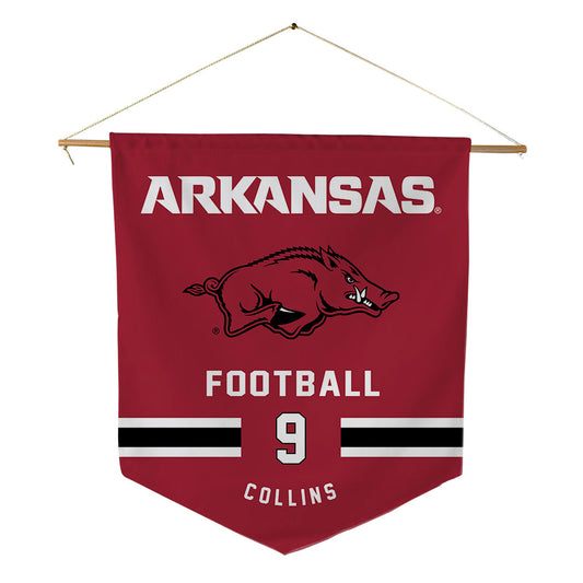 Arkansas - NCAA Football : Charleston Collins - Pennant - 18" x 21"-0