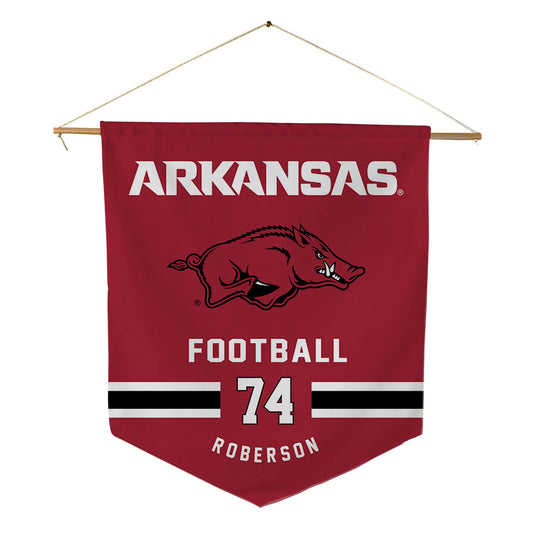 Arkansas - NCAA Football : Terence Roberson - Pennant - 18" x 21"-0