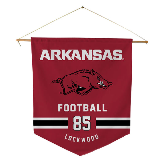 Arkansas - NCAA Football : Ty Lockwood - Pennant - 18" x 21"-0