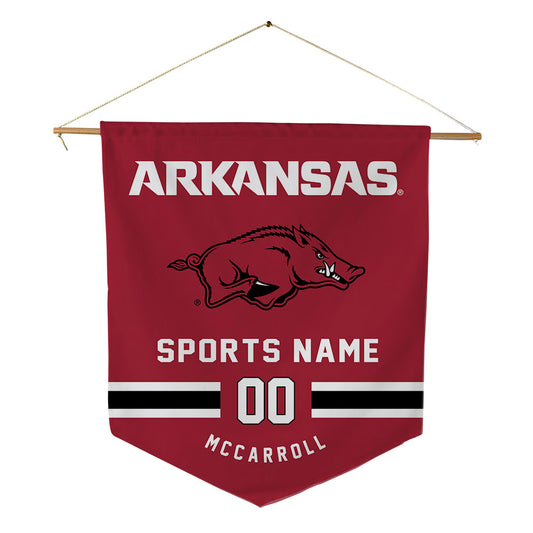 Arkansas - NCAA Women's Volleyball : Maggie McCarroll - Pennant - 18" x 21"-0
