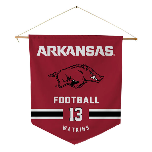 Arkansas - NCAA Football : Jelani Watkins - Pennant - 18" x 21"-0
