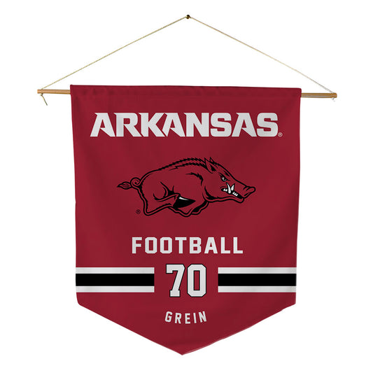 Arkansas - NCAA Football : Dan Grein - Pennant - 18" x 21"-0
