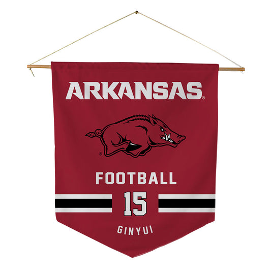 Arkansas - NCAA Football : Nsongbeh Ginyui - Pennant - 18" x 21"-0