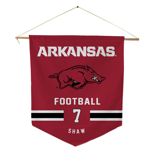 Arkansas - NCAA Football : Bradley Shaw - Pennant - 18" x 21"-0