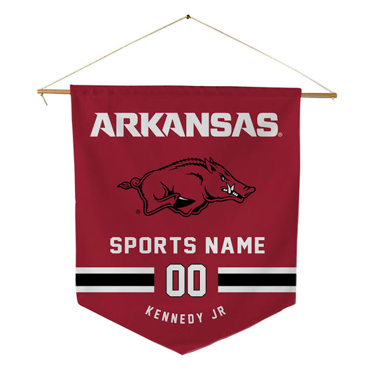Arkansas - NCAA Football : Anthony Kennedy jr - Pennant - 18" x 21"-0
