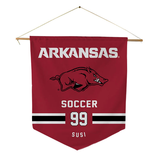 Arkansas - NCAA Women's Soccer : Zoe Susi - Pennant - 18" x 21"-0