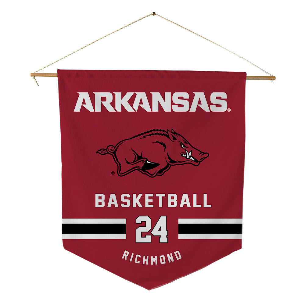 Arkansas - NCAA Men's Basketball : Billy Richmond - Pennant - 18" x 21"-0