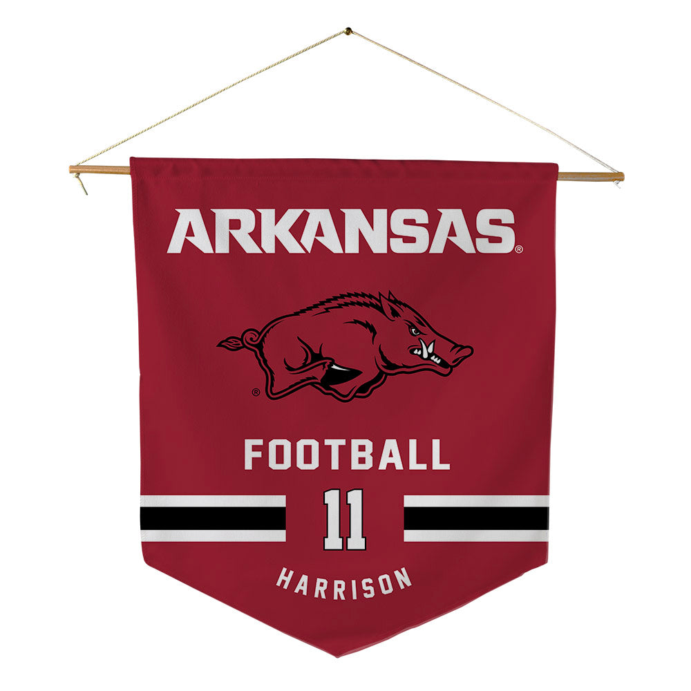 Arkansas - NCAA Football : Monte Harrison - Pennant - 18" x 21"-0