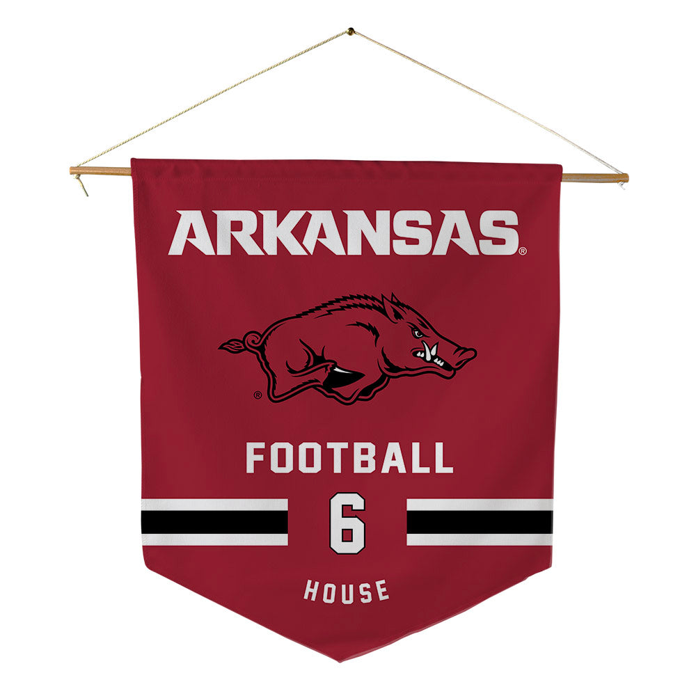 Arkansas - NCAA Football : Khmori House - Pennant - 18" x 21"-0