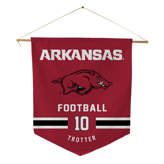 Arkansas - NCAA Football : Cade Trotter - Pennant - 18" x 21"-0