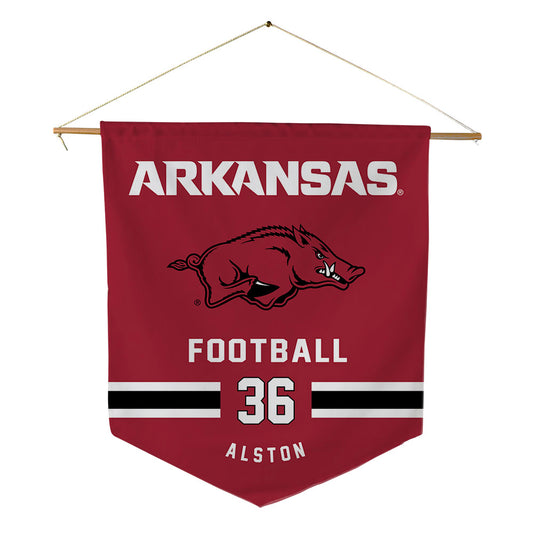 Arkansas - NCAA Football : Brian Alston - Pennant - 18" x 21"-0