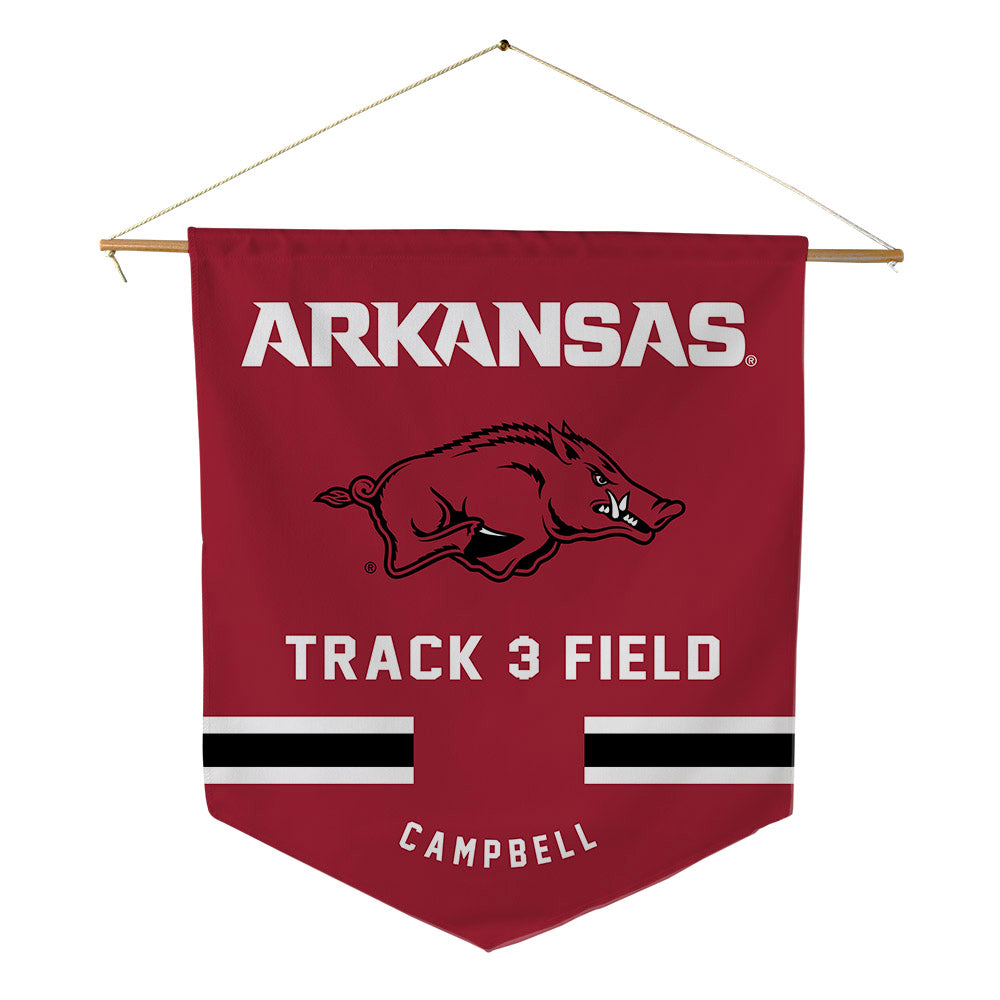 Arkansas - NCAA Women's Track & Field : Abigail Campbell - Pennant - 18" x 21"-0