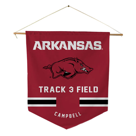 Arkansas - NCAA Women's Track & Field : Abigail Campbell - Pennant - 18" x 21"-0