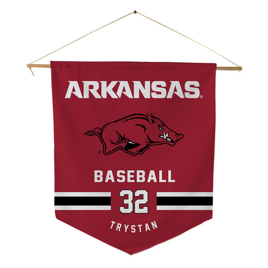 Arkansas - NCAA Baseball : Trystan Trystan - Pennant - 18" x 21"-0