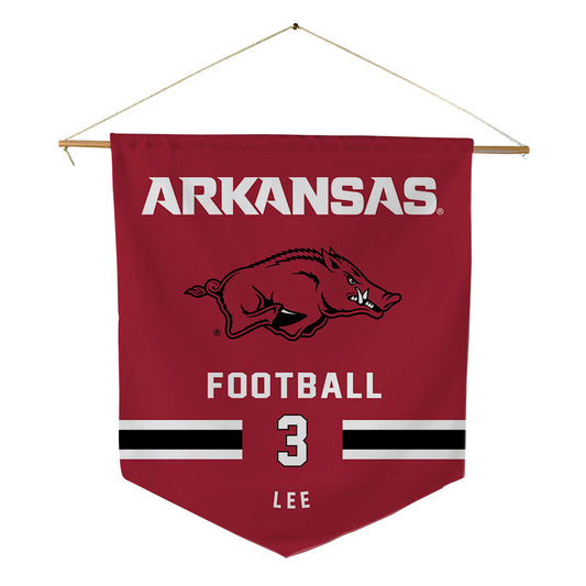 Arkansas - NCAA Football : Braydon Lee - Pennant - 18" x 21"-0