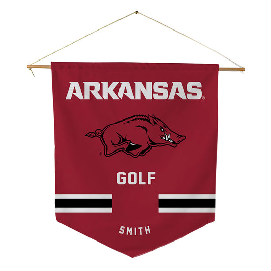 Arkansas - NCAA Men's Golf : Cam Smith - Pennant - 18" x 21"-0