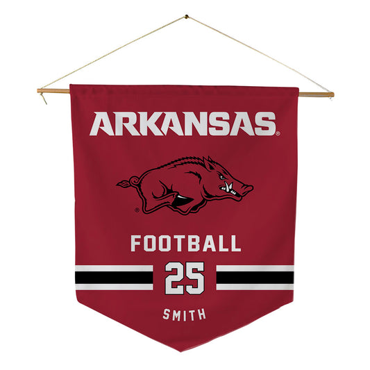 Arkansas - NCAA Football : Ja’Quavion Smith - Pennant - 18" x 21"-0