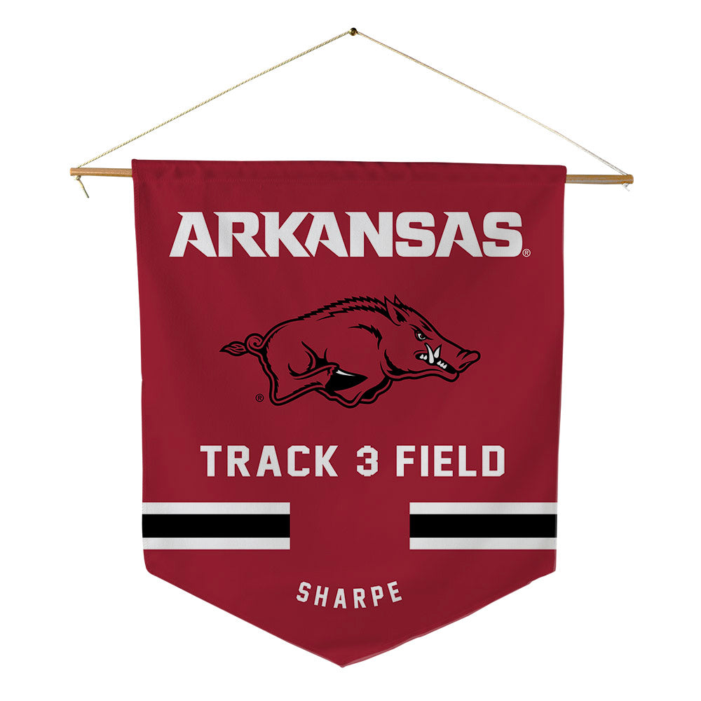 Arkansas - NCAA Women's Track & Field : Amirah Sharpe - Pennant - 18" x 21"-0