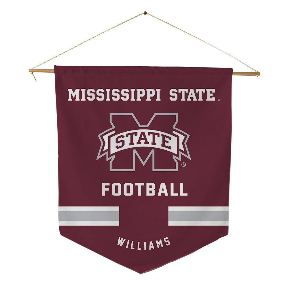 Mississippi State - NCAA Football : Amaree Williams - Pennant - 18" x 21"-0