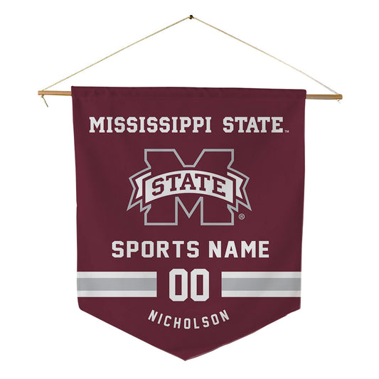 Mississippi State - NCAA Women's Soccer : Eden Nicholson - Pennant - 18" x 21"-0