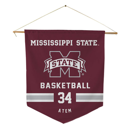 Mississippi State - NCAA Men's Basketball : Gai Atem - Pennant - 18" x 21"-0