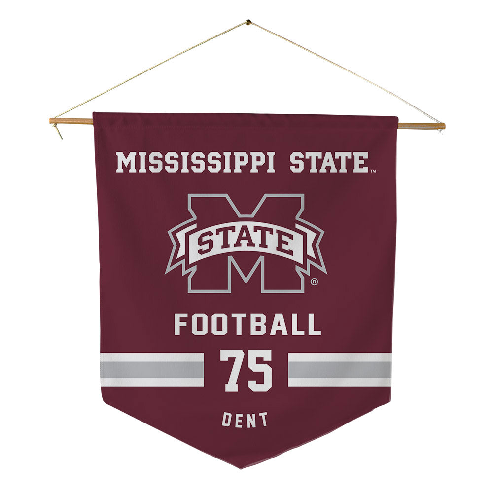 Mississippi State - NCAA Football : Isaiah Dent - Pennant - 18" x 21"-0