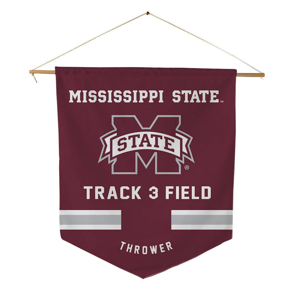 Mississippi State - NCAA Men's Track & Field : Jayden Thrower - Pennant - 18" x 21"-0