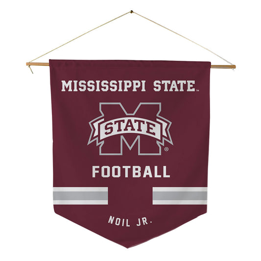 Mississippi State - NCAA Football : Leon Noil Jr. - Pennant - 18" x 21"-0