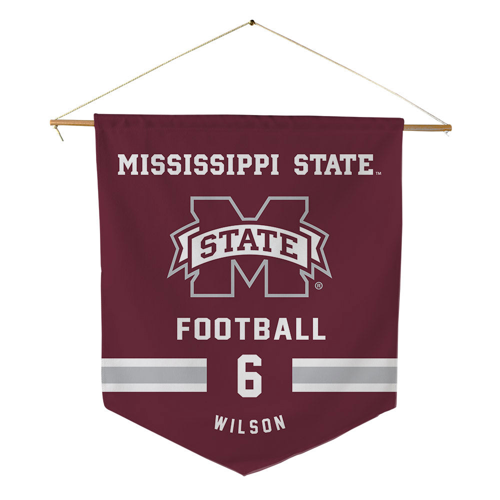 Mississippi State - NCAA Football : Kolin Wilson - Pennant - 18" x 21"-0