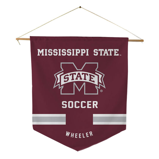 Mississippi State - NCAA Women's Soccer : Reese Wheeler - Pennant - 18" x 21"-0