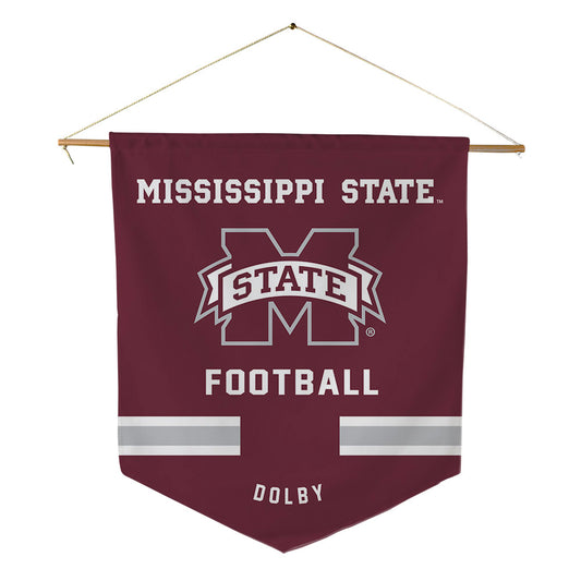 Mississippi State - NCAA Football : Kendel Dolby - Pennant - 18" x 21"-0