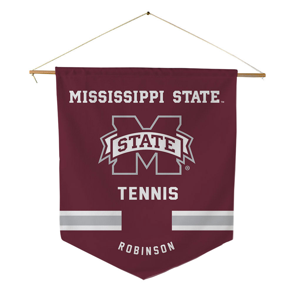 Mississippi State - NCAA Women's Tennis : Mia Robinson - Pennant - 18" x 21"-0