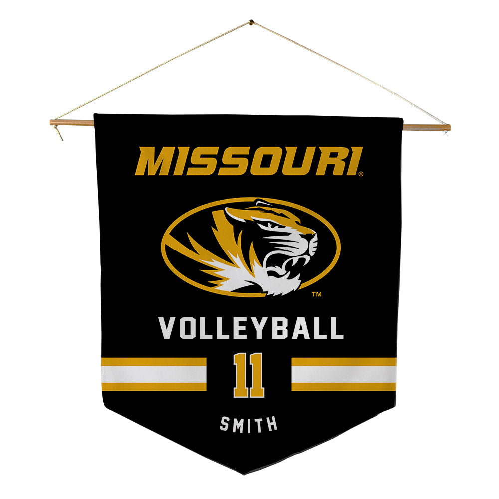 Missouri - NCAA Women's Volleyball : Eva Smith - Pennant - 18" x 21"-0