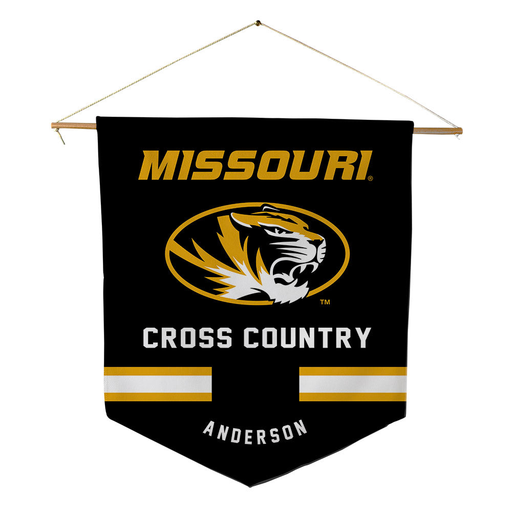 Missouri - NCAA Women's Cross Country : Teegan Anderson - Pennant - 18" x 21"-0