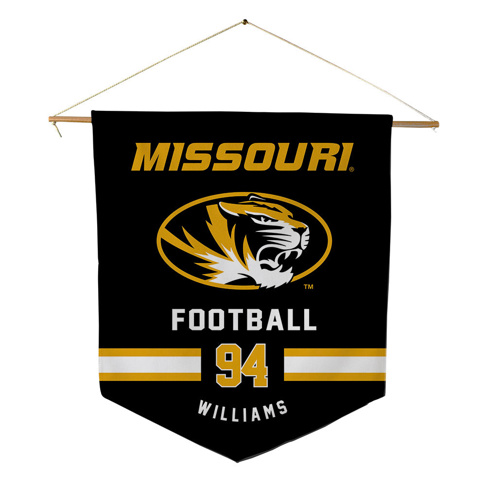 Missouri - NCAA Football : Sam Williams - Pennant - 18" x 21"-0