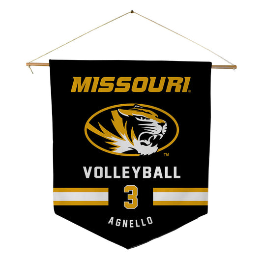 Missouri - NCAA Women's Volleyball : Maizy Agnello - Pennant - 18" x 21"-0