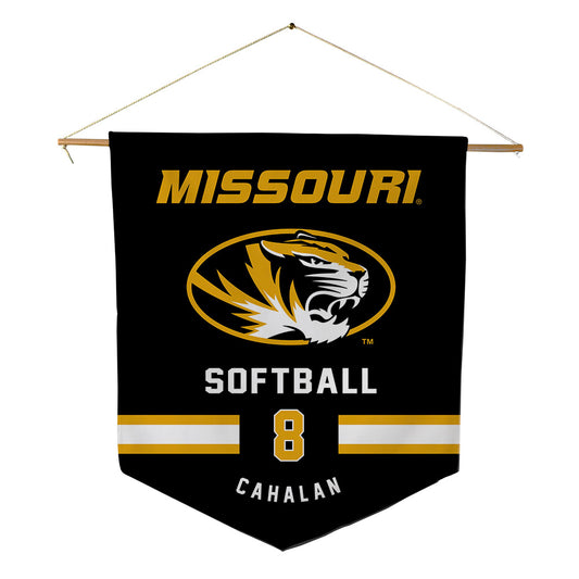 Missouri - NCAA Softball : Claire Cahalan - Pennant - 18" x 21"-0