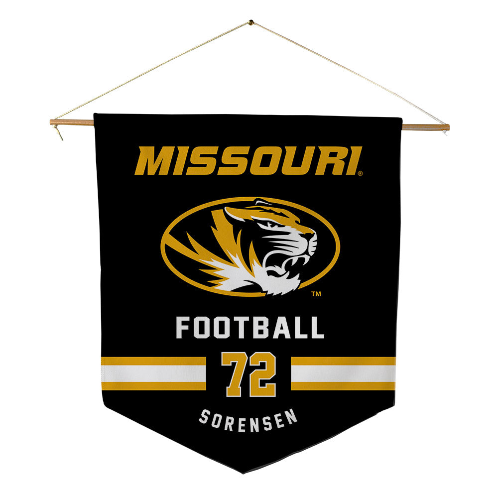Missouri - NCAA Football : Colin Sorensen - Pennant - 18" x 21"-0