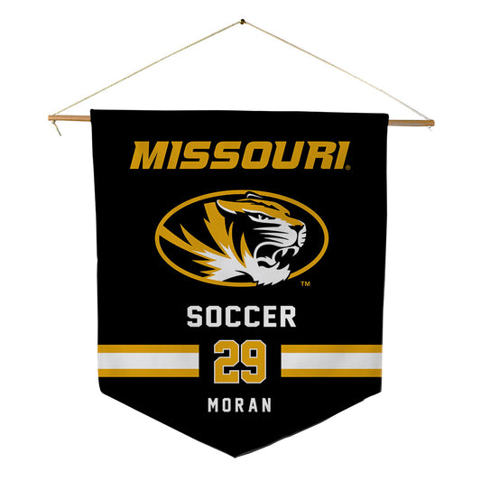 Missouri - NCAA Women's Soccer : McKenna Moran - Pennant - 18" x 21"-0
