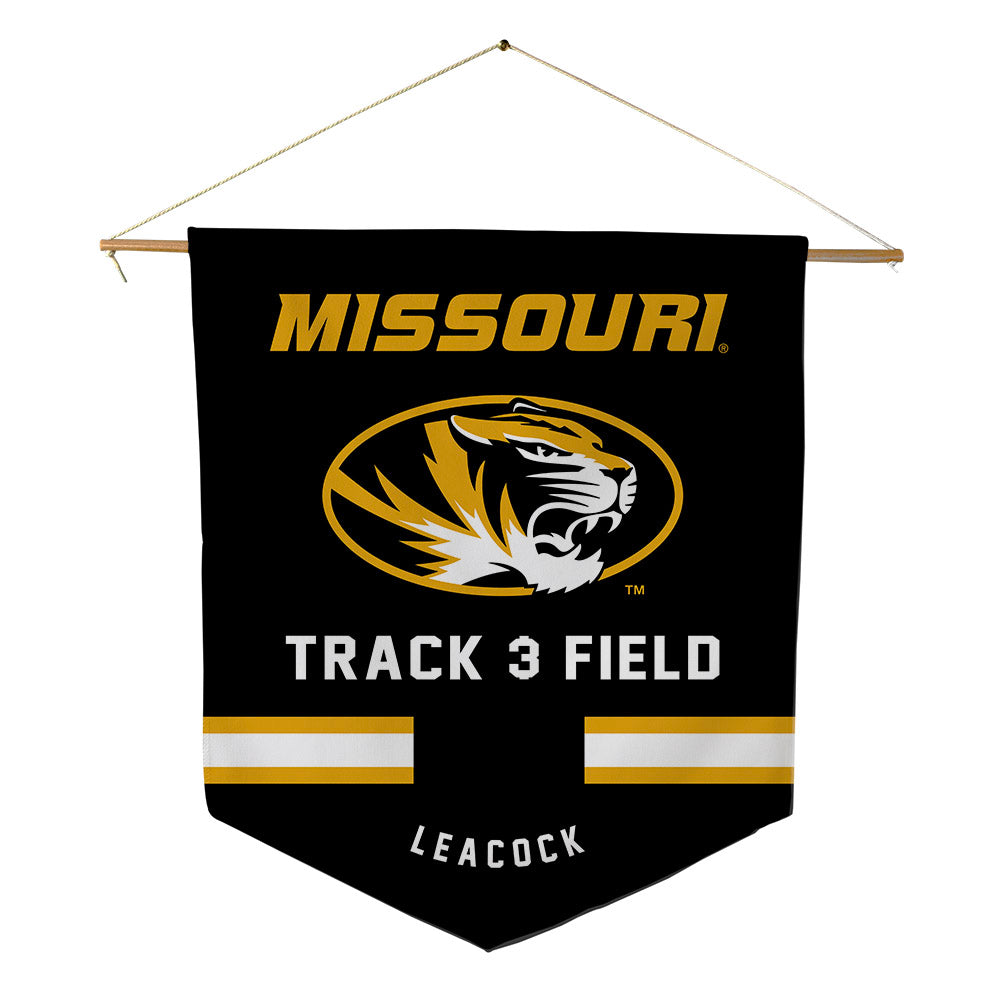 Missouri - NCAA Women's Track & Field : Dillon Leacock - Pennant - 18" x 21"-0